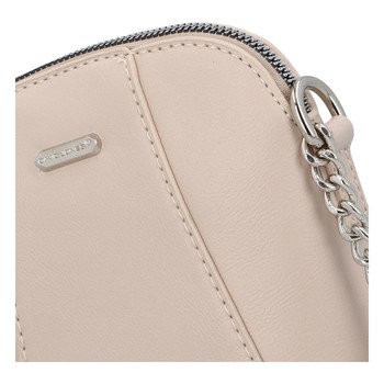 Dámská crossbody kabelka béžová - David Jones Nitza