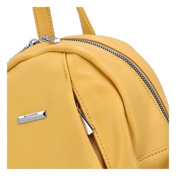 Dámský městský batoh žlutý - Silvia Rosa Luci