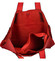 Dámská kabelka přes rameno červená - Paolo Bags Jacque