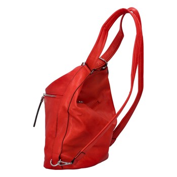 Dámská kabelka batoh červená - Romina Kayla