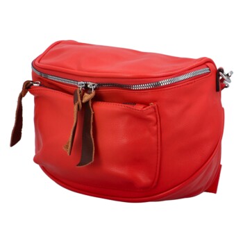 Dámská crossbody kabelka červená - Paolo Bags Karen