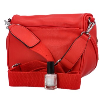 Dámská crossbody kabelka červená - Paolo Bags Karen