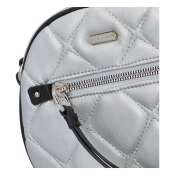 Dámská crossbody kabelka stříbrná - David Jones Olivia