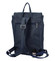 Větší měkký dámský moderní tmavě modrý batoh - Ellis Elizabeth JR