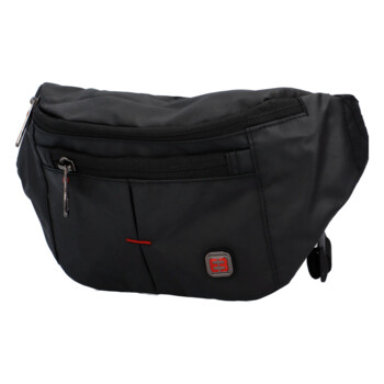 Pánská voděodolná ledvinka černá - Enrico Benetti Niel