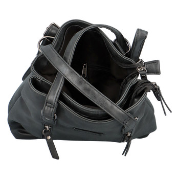 Dámský stylový batoh kabelka černý - Enrico Benetti Brisaus