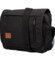 Unisex látková černá crossbody taška - New Rebels Rebton