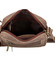 Pánská kožená taška broušená hnědá - Diviley Bronx New22
