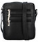 Pánská kožená taška černá - Diviley Bronx New22
