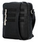 Pánská kožená taška černá - Diviley Bronx New22