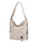 Dámská kabelka batoh světle béžová - Romina Jaylyn