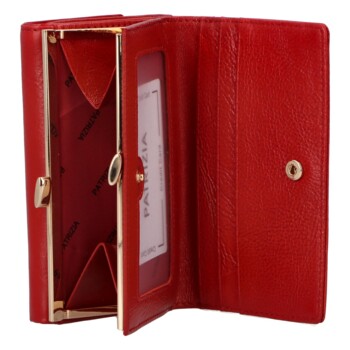 Dámská kožená peněženka červená - Patrizia Xavara