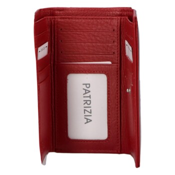 Dámská kožená peněženka červená - Patrizia Staša