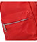Malý dámský kožený batůžek červený - ItalY Crossan