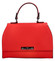 Dámská kožená kabelka do ruky červená - ItalY Yoselin