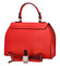 Dámská kožená kabelka do ruky červená - ItalY Yoselin