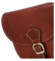 Dámská kožená crossbody kabelka hnědá - ItalY Isabella