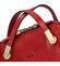 Dámský kožený batoh kabelka červený - Katana Bernardina