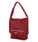 Módní dámská kabelka batoh tmavě červená - Ellis Patrik El