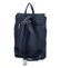 Větší měkký dámský moderní tmavě modrý batoh - Ellis Elizabeth El