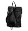 Větší měkký dámský moderní černý batoh - Ellis Elizabeth El