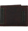Kvalitní volná pánská kožená peněženka hnědo černá - Tomas Crues