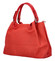 Originální dámská kožená kabelka červená - Delami Katriel