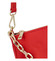 Dámská kožená kabelka přes rameno červená - ItalY Chloe