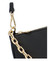 Dámská kožená kabelka přes rameno černá - ItalY Chloe
