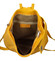 Dámský kožený batůžek žlutý - ItalY Vazky