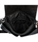 Dámská kožená kabelka černá - ItalY Ellie