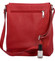 Dámská kožená kabelka tmavě červená - ItalY Ellie