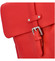 Dámský kožený batůžek červený - ItalY Oktens