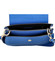 Dámská kožená kabelka přes rameno královsky modrá - ItalY Amanda