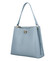Luxusní dámská kožená kabelka světle modrá - ItalY Lucy