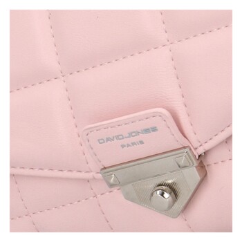 Dámská crossbody kabelky růžová - David Jones Milow