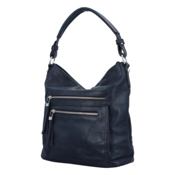 Dámská kabelka na rameno tmavě modrá - Romina & Co Bags Piperr
