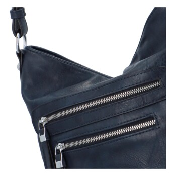 Dámská kabelka na rameno tmavě modrá - Romina & Co Bags Piperr