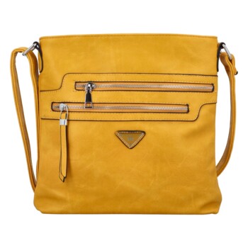 Dámská crossbody kabelka žlutá - Romina Dresap