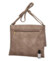 Dámská crossbody kabelka taupe - Paolo Bags Adsaast