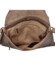 Dámská crossbody kabelka taupe - Paolo Bags Adsaast