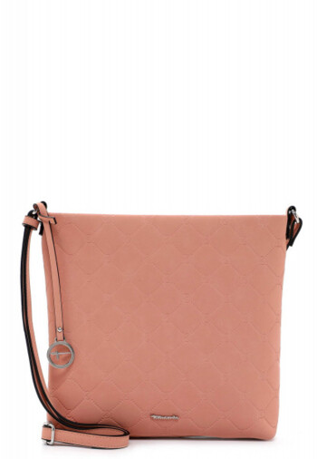 Dámská crossbody kabelka lososově růžová - Tamaris Louise