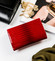 Dámská kožená peněženka lakovaná červená - Cavaldi H291DBF