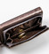 Dámská kožená peněženka lakovaná pískově šedá - Cavaldi H291