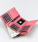 Jedinečná dámská lakovaná kožená peněženka světle růžová - Lorenti 55020SH