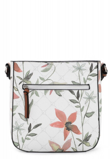 Dámská crossbody kabelka bílá - Tamaris Kleo Flower