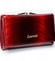 Dámská kožená lakovaná peněženka tmavě červená - Lorenti 5FTN