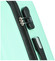 Stylový pevný kufr světlý mátově zelený - RGL Paolo M