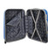 Stylový pevný kufr zářívě modrý - RGL Paolo M