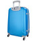Stylový pevný kufr zářivě modrý - RGL Paolo L